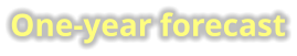 One-year forecast